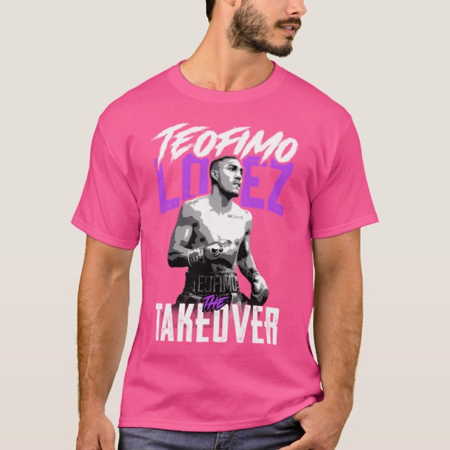 Teofimo Lopez From The Gypsy King To The Takeover T-Shirt (Front)