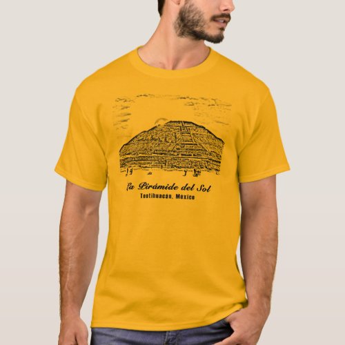 Teotihuacan Mexico T_Shirt