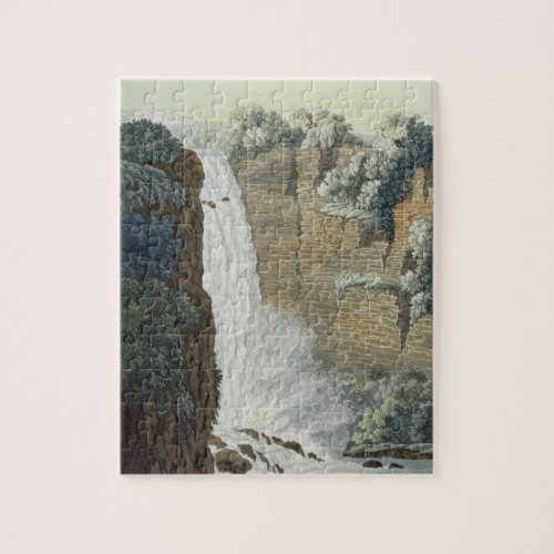 Tequendama Waterfall on the Bogota river Colombia Jigsaw Puzzle