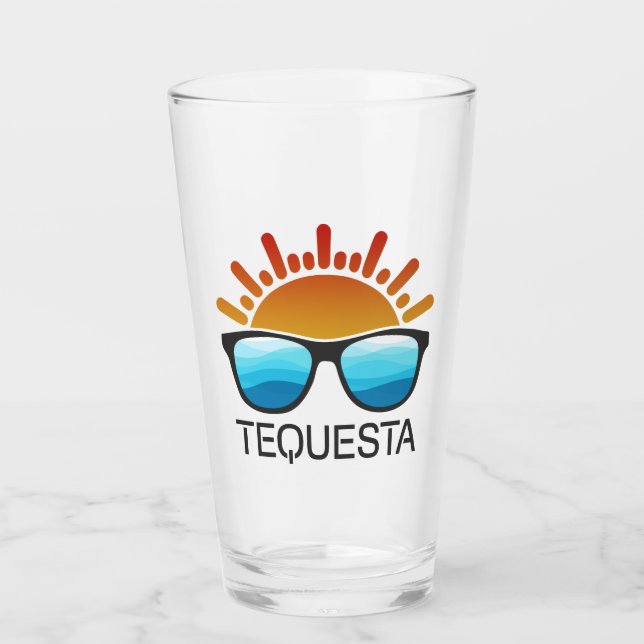 Tequesta Florida Sunglasses Glass (Front)