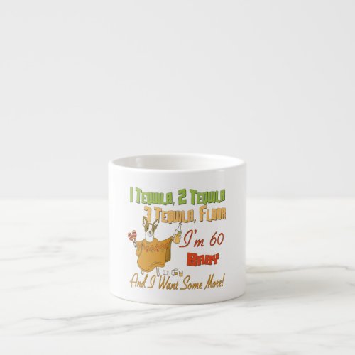 Tequila 60th Birthday Party Collection Espresso Cup