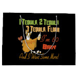 Tequila 60th Birthday Party Collection Large Gift Bag