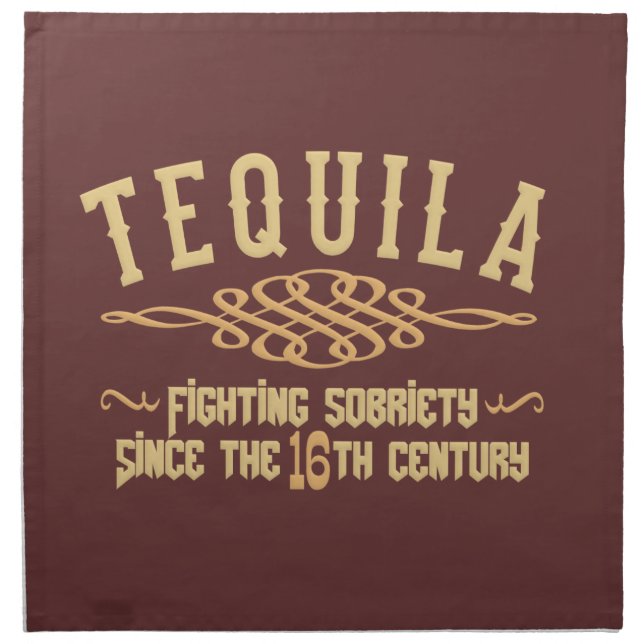 TEQUILA cloth napkins (Front)