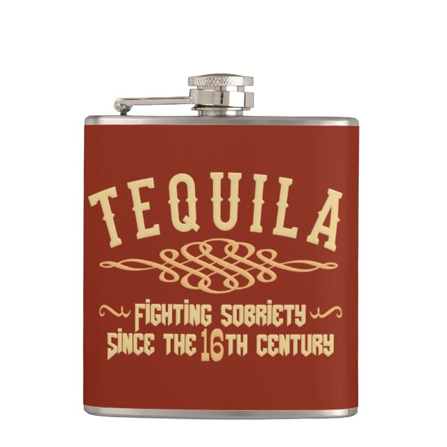 TEQUILA custom flask (Front)