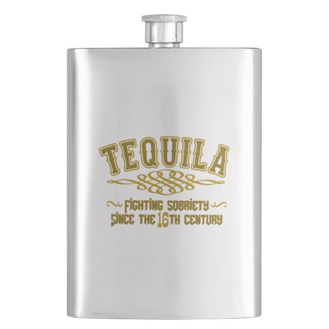 TEQUILA custom flask (Front)