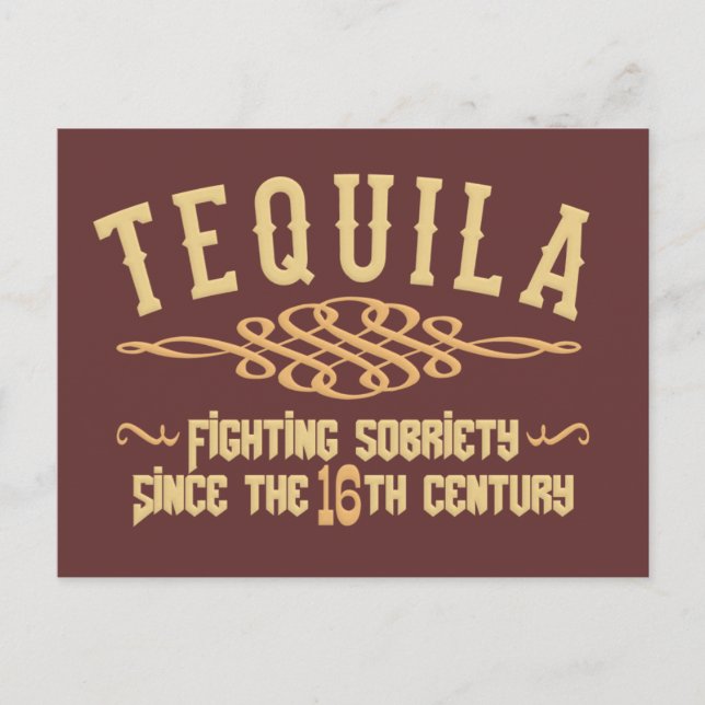 TEQUILA custom postcard (Front)