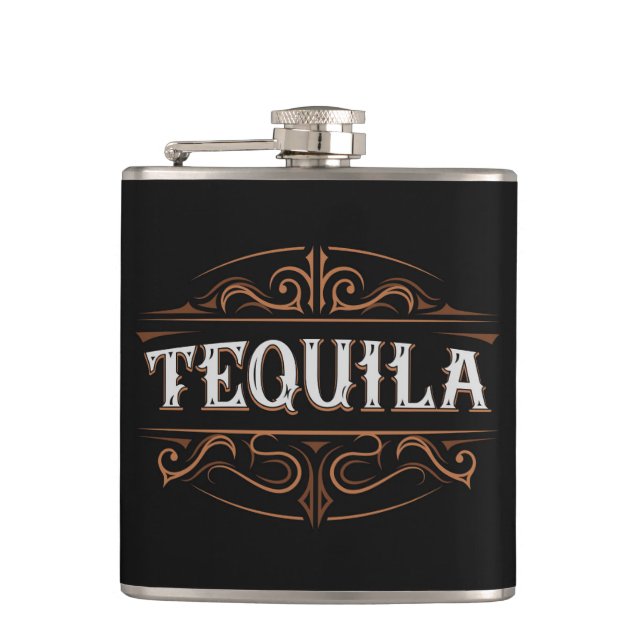 Tequila Flask (Front)