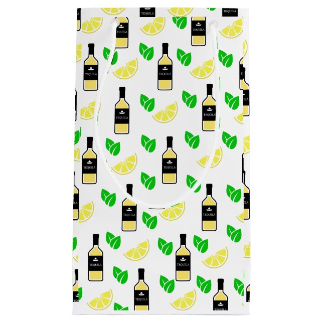 Tequila & Lemon  Small Gift Bag (Front)