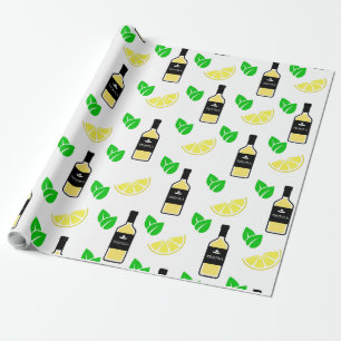 Tequila & Lemon  Wrapping Paper