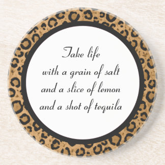 Tequila Leopard Coaster