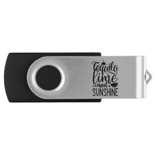 Tequila lime and sunshine flash drive