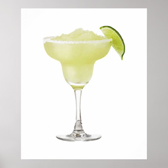 Tequila Lime Slushie Poster (Front)