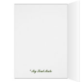 Tequila & Margarita Romantic Couples Greeting Card (Inside (Left))