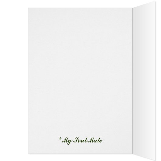 Tequila & Margarita Romantic Couples Greeting Card (Inside (Left))