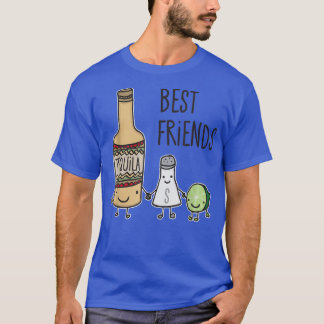 Tequila Salt and Lime Best Friends Margarita T T-Shirt
