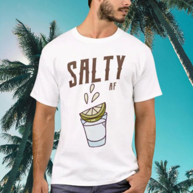Tequila Shot by Salty AF T-Shirt (Creator Uploaded)