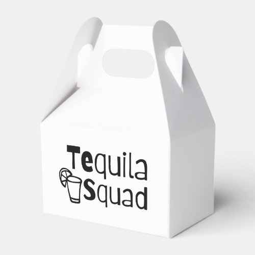 Tequila Squad  Favor Boxes