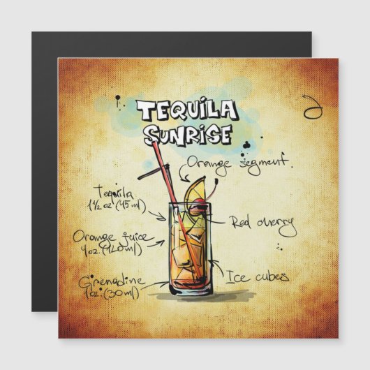 Tequila Sunrise (Front/Back)