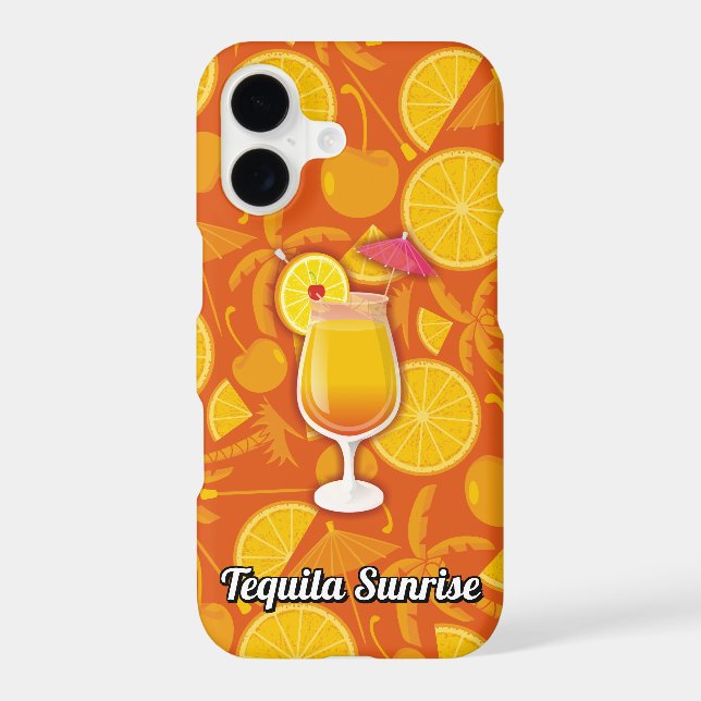Tequila Sunrise Case-Mate iPhone Case (Back)