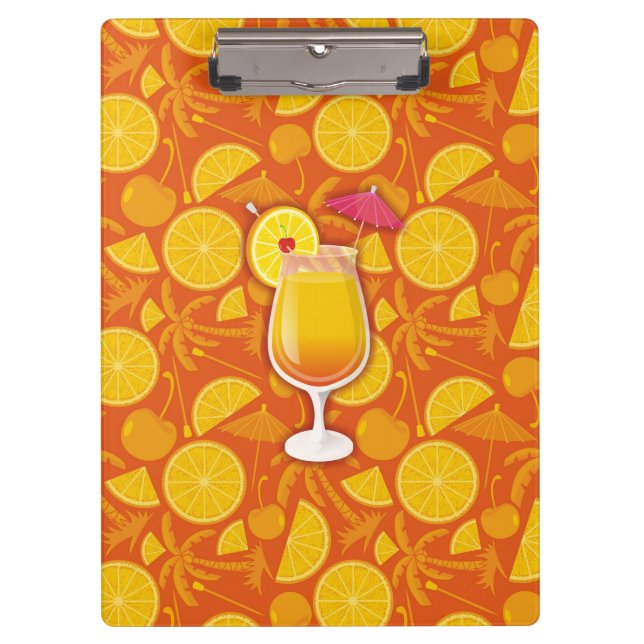 Tequila sunrise clipboard (Front)