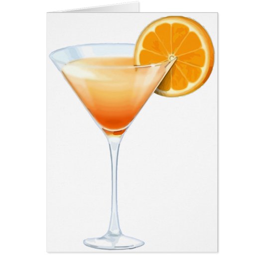 Tequila Sunrise Cocktail Cards (Front)