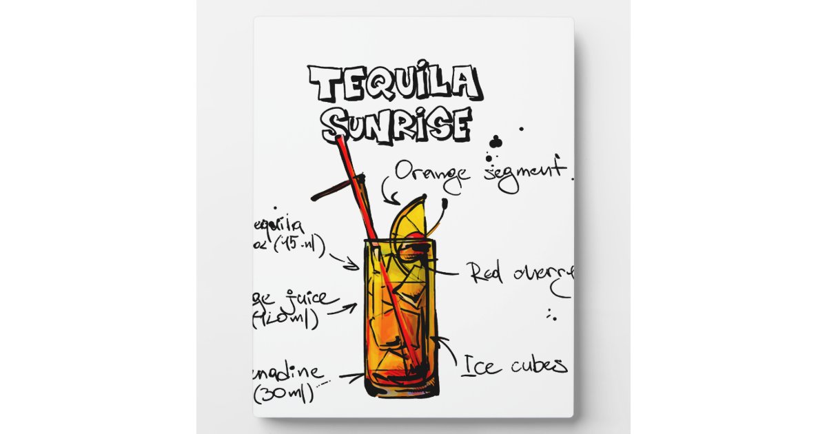 Tequila Sunrise Cocktail Recipes Easy Cocktails