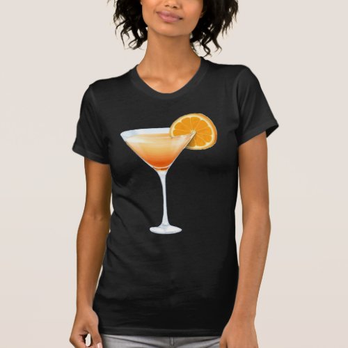 Tequila Sunrise Cocktail T_Shirt