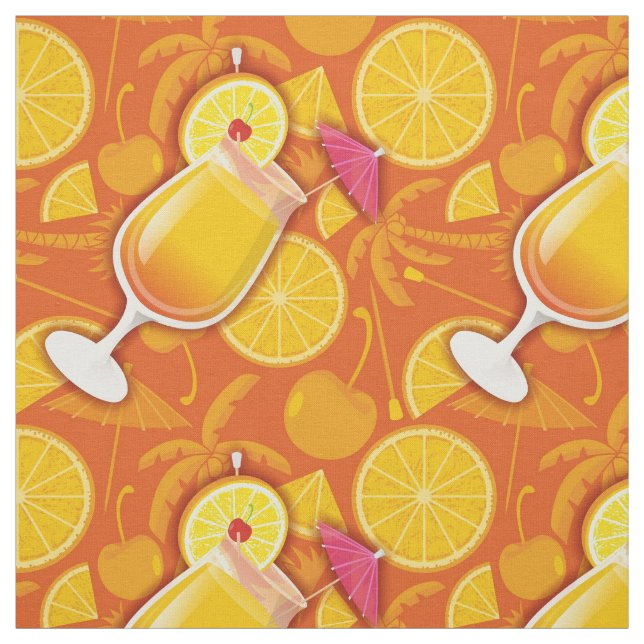 Tequila sunrise fabric
