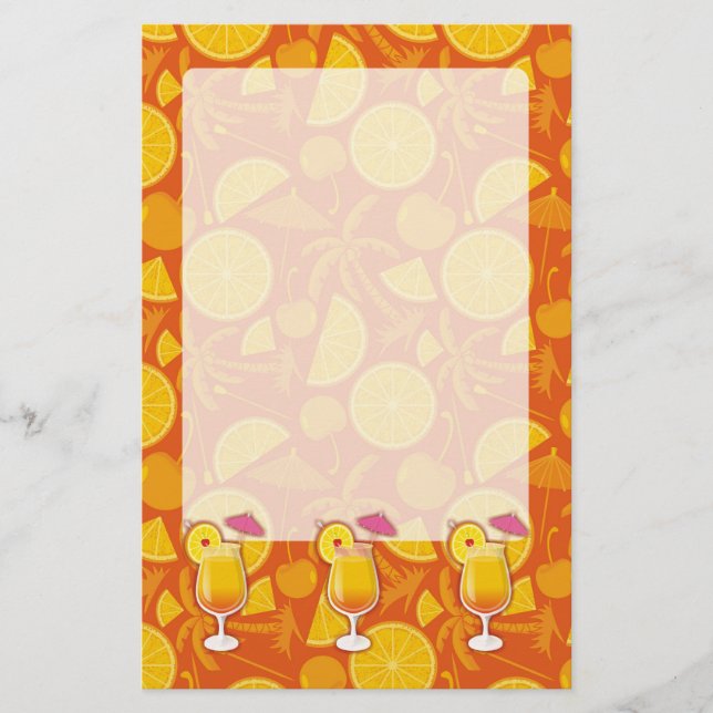 Tequila sunrise flyer (Front)