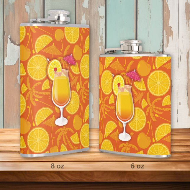 Tequila sunrise hip flask (Creator Uploaded)