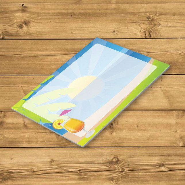 Tequila sunrise notepad (Creator Uploaded)