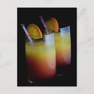 Tequila Sunrise Postcard