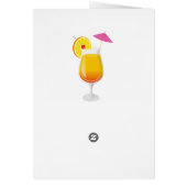 Tequila Sunrise Recipe Cards (Back)