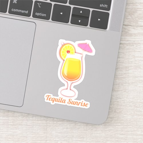 Tequila Sunrise Sticker