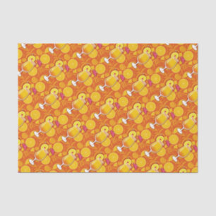 Tequila sunrise tissue paper