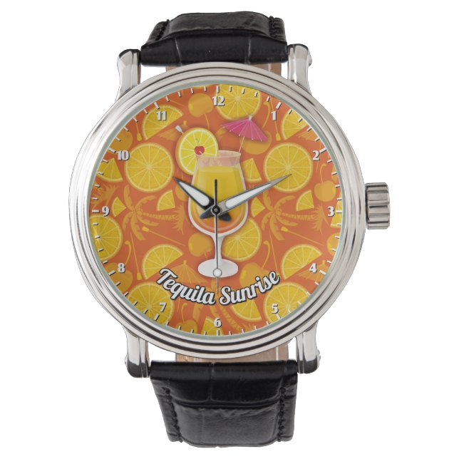 Tequila sunrise watch (Front)