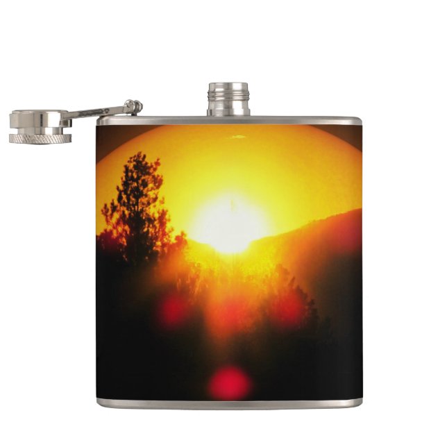 Tequila Sunset? Flask (Opened)