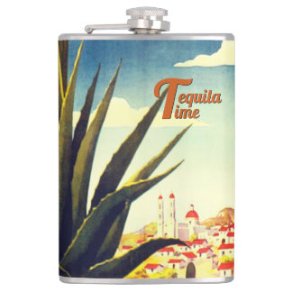 Tequila Time (customizable) Flask