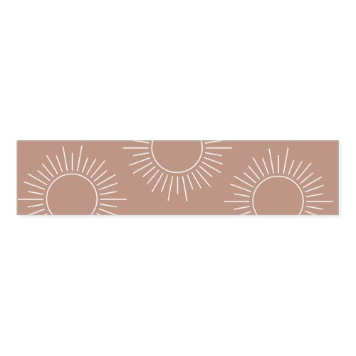 Teraccotta First Trip Around The Sun Napkin Bands