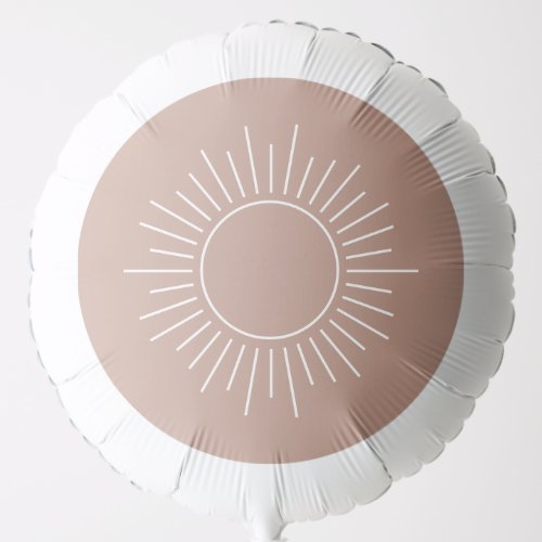 Teraccotta Sun Balloon