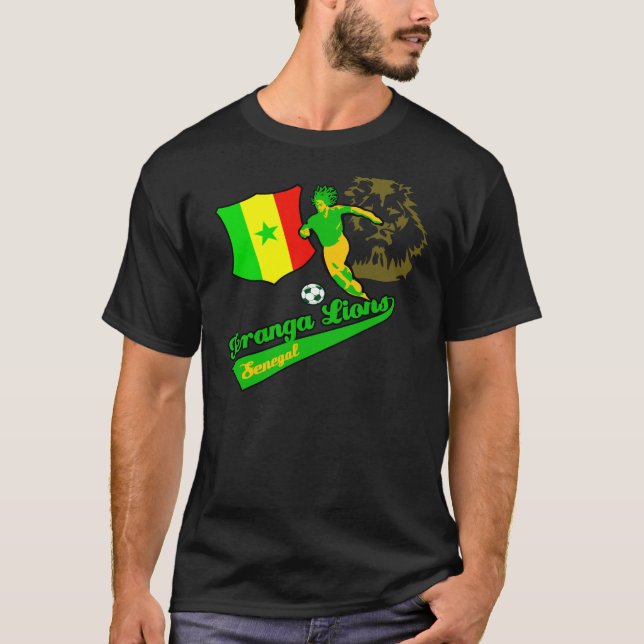 Teranga Lions of Senegal T-Shirt (Front)