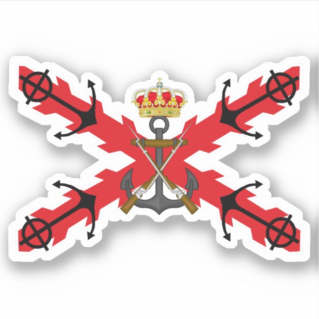 Tercio de Armada (Spanish Marines) Sticker (Front)