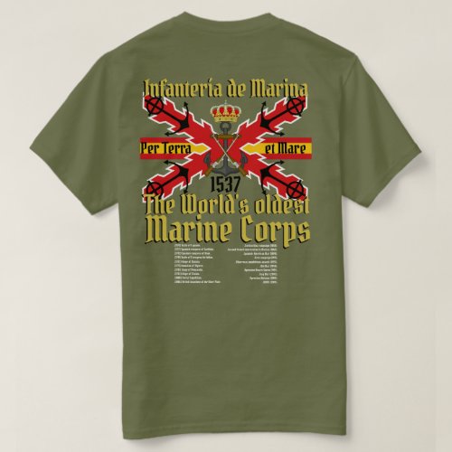 Tercio de Armada Spanish Marines T_Shirt