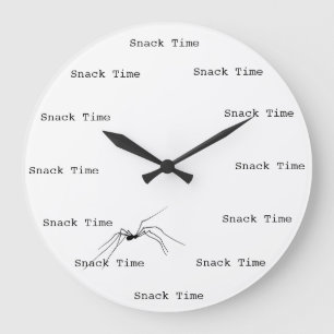 Terence The Spider "Snack Time" Clock