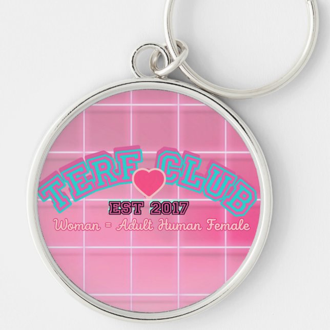 TERF Club #3 Keychain (Front)