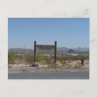 Terlingua Ghost Town/Texas Postcard
