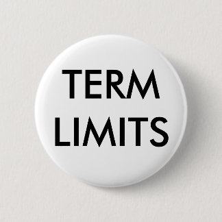 TERM LIMITS PINBACK BUTTON
