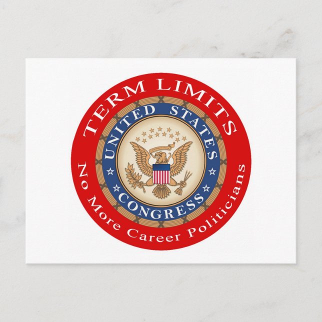 Term Limits Postcard (Front)