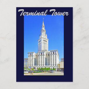Terminal Tower, Cleveland, Ohio, U.S.A. Postcard