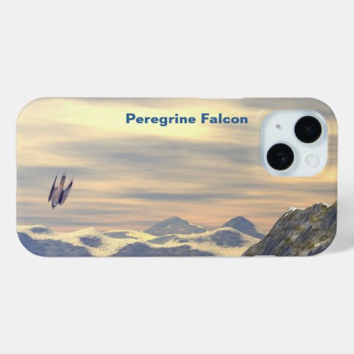 Terminal Velocity Peregrine Falcon iPhone 15 Case